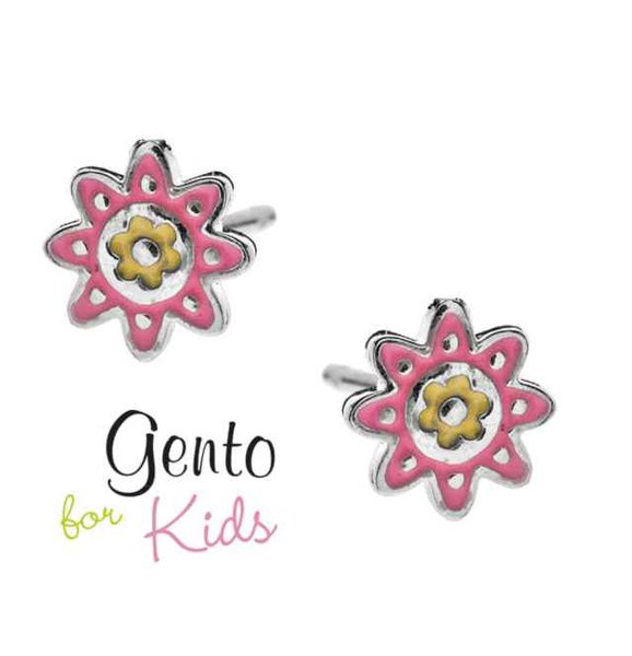 Gento kids | Oorbellen - Zilver Gento kids | Oorbellen - Zilver