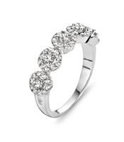 Silver Rose | Ring - Zilver Silver Rose | Ring - Zilver