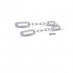 Gento Jewels | Oorbellen - Zilver Gento Jewels | Oorbellen - Zilver