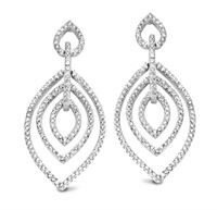 Silver Rose | Oorbellen - Zilver Silver Rose | Oorbellen - Zilver