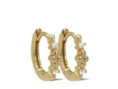 Karma | Oorbellen - Zilver