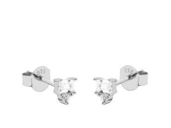 Karma | Oorbellen - Zilver