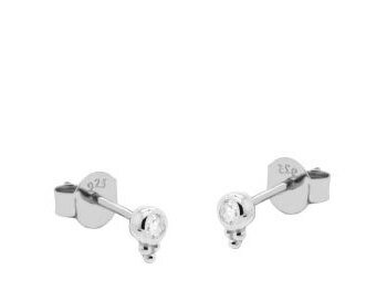 Karma | Oorbellen - Zilver