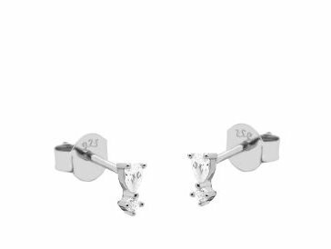 Karma | Oorbellen - Zilver