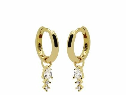 Karma | Oorbellen - Zilver