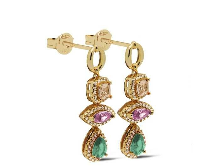 Karma | Oorbellen - Zilver