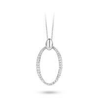 Silver Rose | Ketting - Zilver