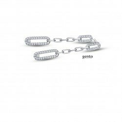 Gento Jewels | Oorbellen - Zilver
