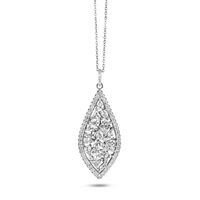 Silver Rose | Ketting - Zilver